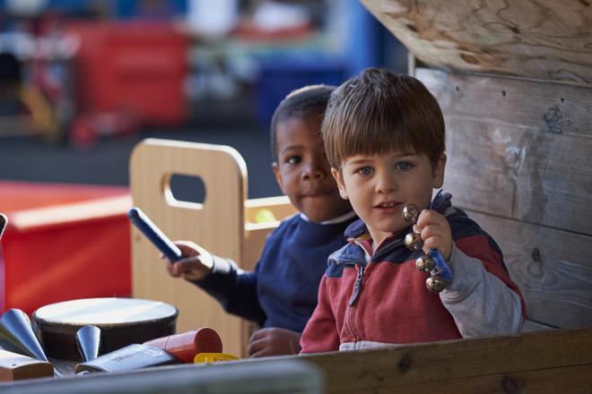 Nursery children at Macaulay